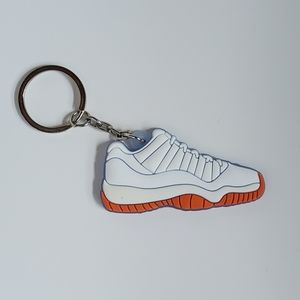 Jordan 11 Shoe Low Rubber Keychain.